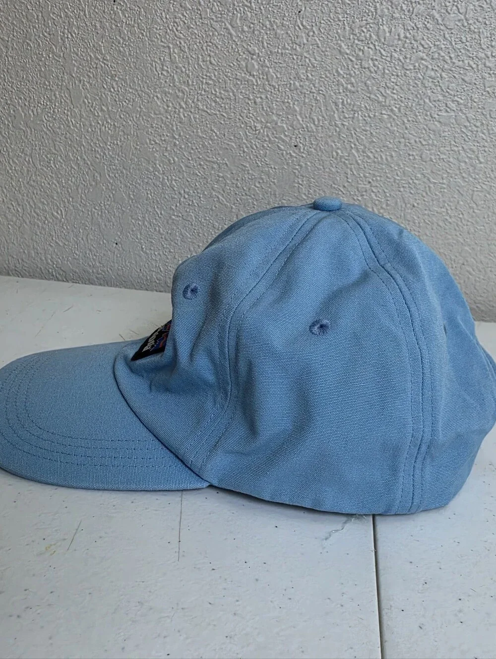 Patagonia Label Trad Cap Hat Blue One Size Blue Adjustable Organic Cotton